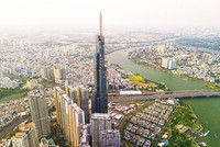 TP.HCM được đánh giá là hội đủ điều kiện thuận lợi để phát triển trung tâm tài chính quốc tế và trở thành một siêu đô thị. Ảnh: Lê Toàn