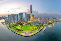 TP.HCM đang tiến gần hơn đến mục tiêu trở thành một trung tâm tài chính quốc tế năng động. Ảnh: Lê Hoàng Mến 