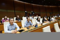  Sáng 9/5/2025, Quốc hội nghe trình bày Tờ trình và báo cáo thẩm tra dự án Luật sửa đổi, bổ sung một số điều của Luật Doanh nghiệp