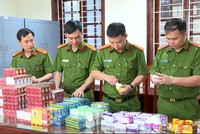 Công an Thanh Hóa triệt phá đường dây sản xuất, buôn bán tân dược giả quy mô lớn.