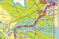 Sơ đồ tuyến đường TP.HCM - Cần Thơ.