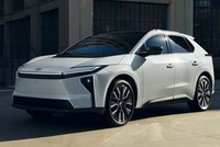 Mẫu Toyota bZ4x nâng cấp tại thị trường Mỹ sẽ được gọi là Toyota bZ. Ảnh: Carscoops 