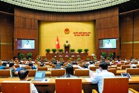 Quốc hội nghe Bộ trưởng Bộ Tài chính trình Dự thảo Nghị quyết về cơ chế, chính sách phát triển kinh tế tư nhân 