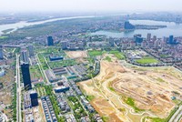 Hình ảnh mới nhất về công viên 65ha nằm trong Khu đô thị Ciputra Tây Hồ - Hà Nội