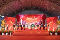 Lễ khởi công dự án Khu đô thị Đường 3 Tháng 2 tại phường 10 và 11, Thành phố Vũng Tàu (Ảnh: Ánh Dương)