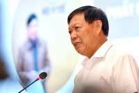 Thứ trưởng Bộ Y tế Đỗ Xuân Tuyên phát biểu tại hội thảo.