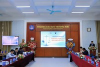 Hội thảo khoa học quốc gia “Pháp luật vì mục tiêu phát triển bền vững”. Ảnh: Hùng Anh 