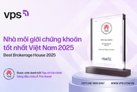 Chứng khoán VPS tiếp tục được vinh danh “Nhà môi giới chứng khoán tốt nhất Việt Nam”