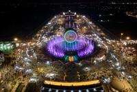 Trục đại lộ lễ hội đã hiện hữu là điểm nhấn trong hệ tiện ích tại Sun Urban City (Ảnh: Ánh Dương)