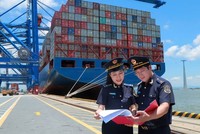 Cán cân thương mại tháng 5 thặng dư 551 triệu USD, giảm 4,5% so với tháng trước.