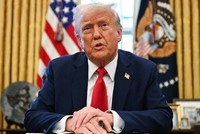 Tổng thống Mỹ Donald Trump. Ảnh: IRNA/TTXVN