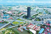 Một góc đô thị TP. Hải Phòng. Ảnh: Hồng Phong.