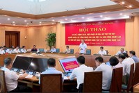 Toàn cảnh Hội thảo đột phá cơ chế chính sách thu hút nguồn nhân lực Công nghệ cao của UBND Tp. Hà Nội.