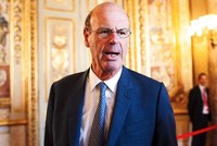 Bộ trưởng Tài chính Pháp Eric Lombard. Ảnh: AFP