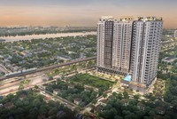 Xuất hiện căn hộ 4 mặt view sông ngay mặt tiền Quốc lộ 13, giá chỉ từ 36,8 triệu đồng/m2