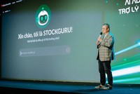 Chủ tịch HĐQT VPBankS Vũ Hữu Điền giới thiệu StockGuru tại hội thảo VPBankS Talk #5