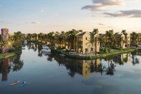 Casamia có thiết kế hài hòa với thiên nhiên và kênh nước tự nhiên vào từng hiên nhà