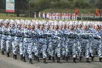  Dàn khí tài cùng gần 16.000 chiến sỹ tham gia tổng hợp luyện lần hai cho sự kiện A80