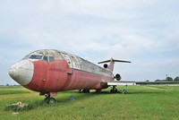 Tàu bay Boeing 727-200 của Hãng Royal Khmer Airlines (Campuchia) bỏ tại sân bay Nội Bài đã 18 năm 