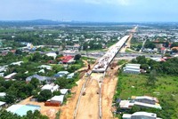 Hai gói thầu xây lắp thuộc Dự án Đường 991B từ Quốc lộ 51 đến hạ lưu cảng Cái Mép (TP.HCM) có tổng giá trị 2.475 tỷ đồng. Ảnh: Đăng Khôi