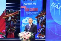 Tổng Bí thư Tô Lâm phát biểu tại Lễ kỷ niệm. Ảnh: Đức Thanh