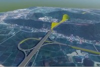 Phối cảnh dự án Đường bộ cao tốc Vinh -Thanh Thủy.