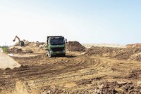 Thi công Dự án Đầu tư xây dựng tuyến đường cao tốc Ninh Bình - Hải Phòng, đoạn qua tỉnh Nam Định (cũ) và Thái Bình (cũ). 