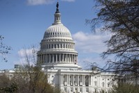 Tòa nhà Quốc hội Mỹ tại Washington, D.C. Ảnh: THX/TTXVN