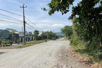 Dự án đường Quang Trung dài 740 m nhưng thi công hơn 8 năm vẫn chưa xong. 