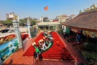 Khu vực nông thôn Hà Nội đang chuyển mình mạnh mẽ. Ảnh: Hạnh Phúc.