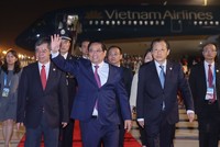 Thủ tướng Phạm Minh Chính bắt đầu chuyến công tác tại Trung Quốc 