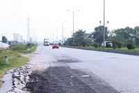 Các hư hỏng nền, mặt đường, công trình và hệ thống ATGT đoạn Km322+100 - Km330+200, Quốc lộ 1 (tuyến tránh phía Đông TP. Thanh Hóa sẽ được tập trung xử lý trong năm 2026. 