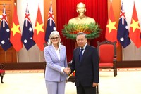 Lãnh đạo Đảng và Nhà nước tiếp và hội kiến Toàn quyền Australia