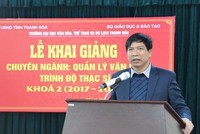 Ông Trần Văn Thức, nguyên Giám đốc Sở Giáo dục và Đào tạo Thanh Hóa.