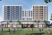 Phối cảnh dự án nhà ở xã hội sắp được mở bán tại xã Đông Anh. Ảnh: Nhà ở xã hội Uy Nỗ