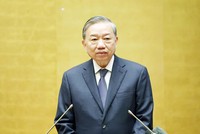 Tổng Bí thư Tô Lâm phát biểu tại Hội nghị (Ảnh: TTXVN)