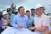 Lãnh đạo TP.Đà Nẵng kiểm tra 3 dự án bất động sản do Công ty Bách Đạt An làm chủ đầu tư tại phường Điện Bàn Đông. 