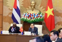 Quan hệ Việt Nam - Cuba được củng cố tại Phiên họp nghị viện lần hai 