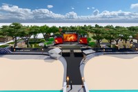 Phối cảnh chương trình nghệ thuật với chủ đề "Những câu thơ viết nên hình đất nước".