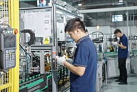 Nhà máy Keystone Electrical Việt Nam sản xuất các loại dụng cụ điện cầm tay và linh kiện kim loại tại KCN Liên Hà Thái (Khu kinh tế Thái Bình).