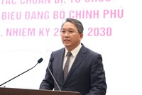 Ông Nguyễn Hải Ninh, Bộ trưởng Bộ Tư pháp đã thông tin với báo chí về công tác hoàn thiện thể chế, xây dựng pháp luật của Chính phủ nhiệm kỳ Chính phủ 2020 - 2025 dưới sự lãnh đạo của Đảng ủy Chính phủ.