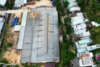 Khu đất thực hiện Dự án Nhà ở xã hội Bông Hồng được thực hiện khu đất nhà xưởng của Công ty cổ phần Lâm Nghiệp 19. Ảnh: D.C. 