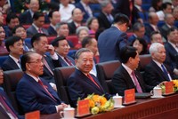 Tổng Bí thư Tô Lâm dự và phát biểu chỉ đạo tại phiên khai mạc Đại hội Đảng bộ TP.HCM lần thứ nhất, nhiệm kỳ 2025 - 2030. Ảnh: BTC