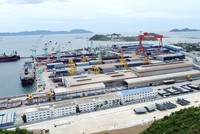 Khu kinh tế Vân Phong, tỉnh Khánh Hòa. Ảnh: Linh Đan 