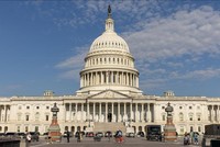 Tòa nhà Quốc hội Mỹ tại thủ đô Washington DC. Ảnh: THX/TTXVN