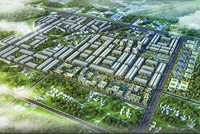 Ảnh phối cảnh Dự án khu đô thị mới Tịnh Phong. 