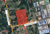 Vị trí dự án nhà ở xã hội quy mô hơn 4.000 căn được Đồng Nai giao Công ty TNHH Khu đô thị Phú Hội làm chủ đầu tư