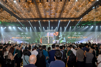 Mô hình kiến trúc dự án A&T Saigon Riverside đã thu hút đông đảo hơn 2500 người tham dự sự kiện