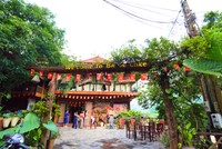 Một homestay tại bản Pác Ngòi. Ảnh: Hạnh Phúc.