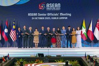 Hội nghị SOM được tổ chức trong 2 ngày 24 và 25/10/2025.